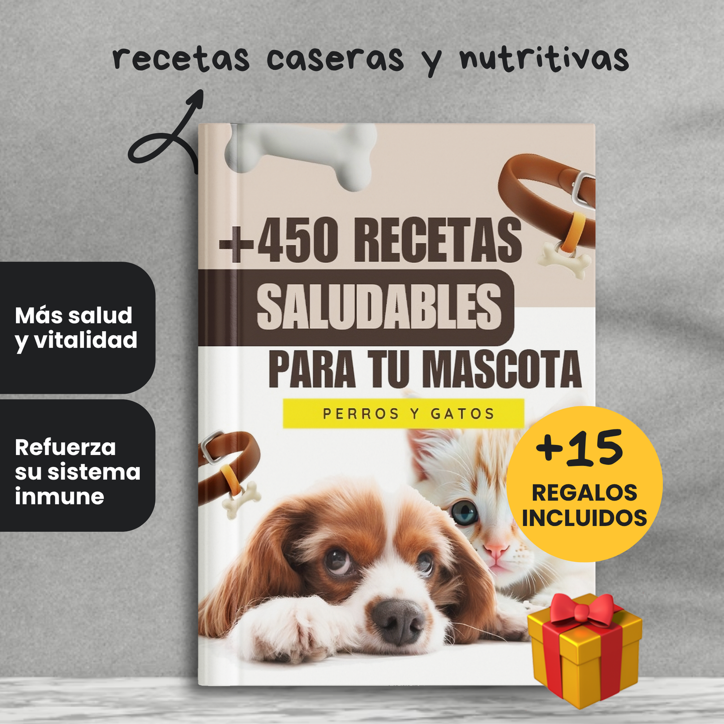 +450 Recetas Naturales para tu Perro | Sistema de Nutrición Canina